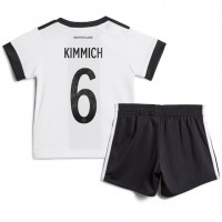 Echipament fotbal Germania Joshua Kimmich #6 Tricou Acasa Mondial 2022 pentru copii maneca scurta (+ Pantaloni scurti)